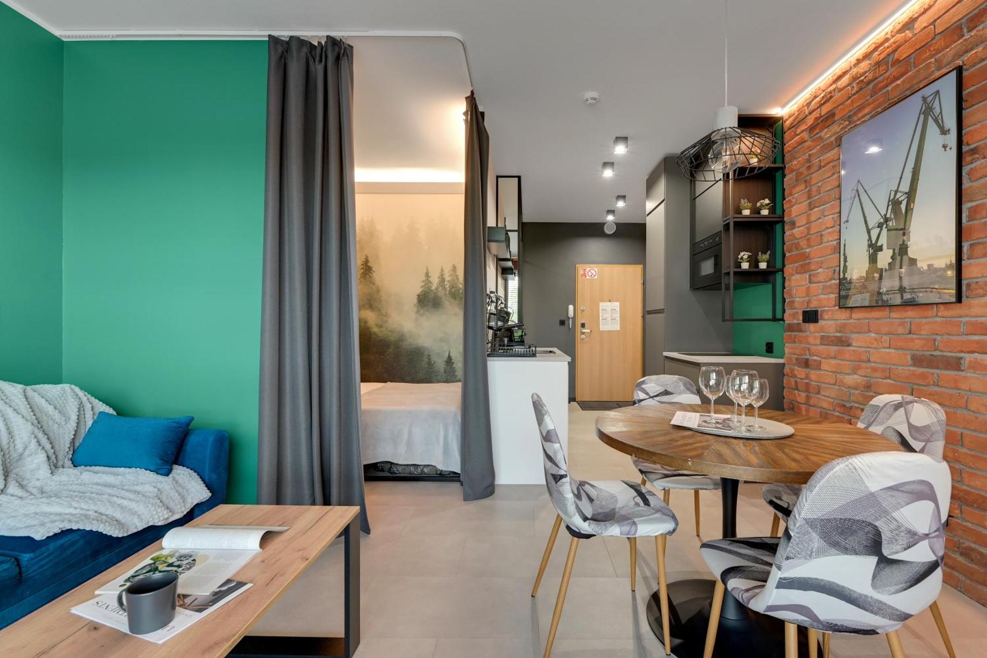 Hellogdansk Walowa With Parking By Lion Apartments Gdańsk Exterior foto